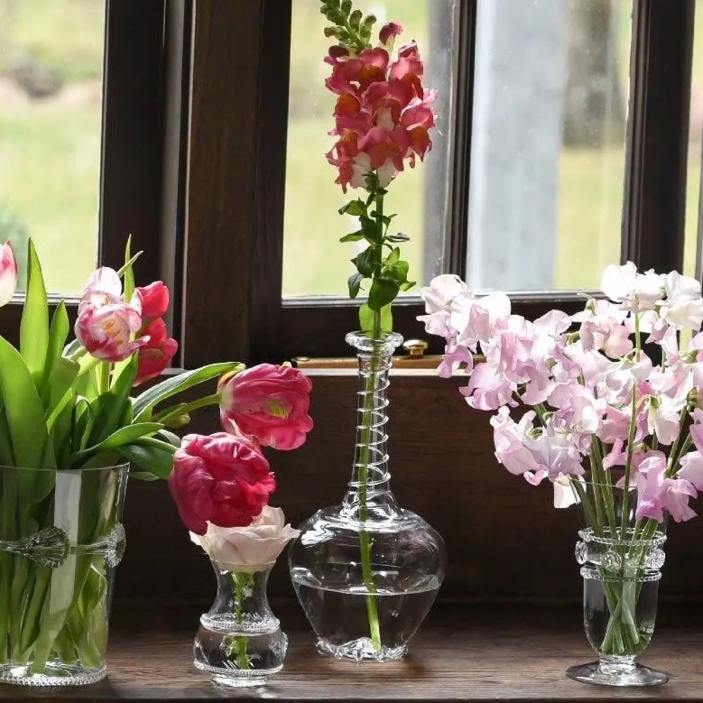 Juliska Naomi crystal vase
